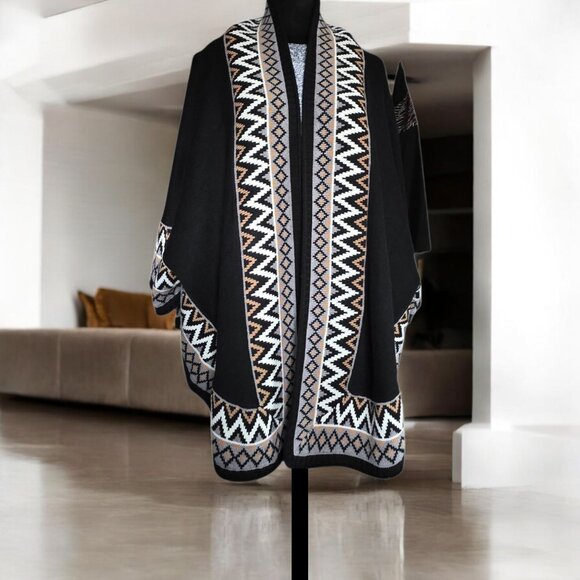 NWOT ANTHROPOLOGIE ELLA MOSS (XS/L) Nadeem Oversized Open Cardigan Silk/Cotton - Picture 6 of 10